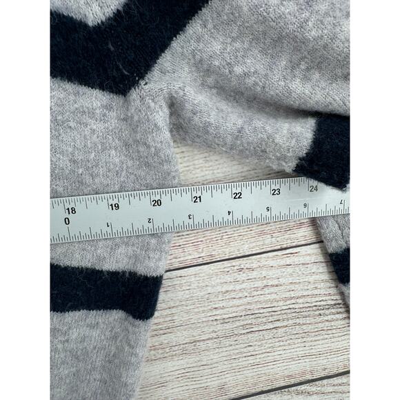 Madewell Kent Merino Wool Alpaca Open Front Cardigan Sweater Womens Small Gray - Picture 8 of 9